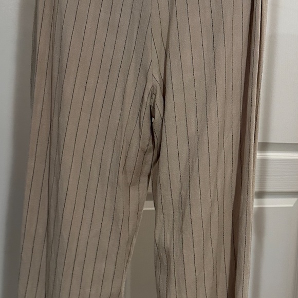 Sage The Label Set - Pants and Blazer/Dress - Size Small - Neutral Pinstripe - Picture 10 of 13